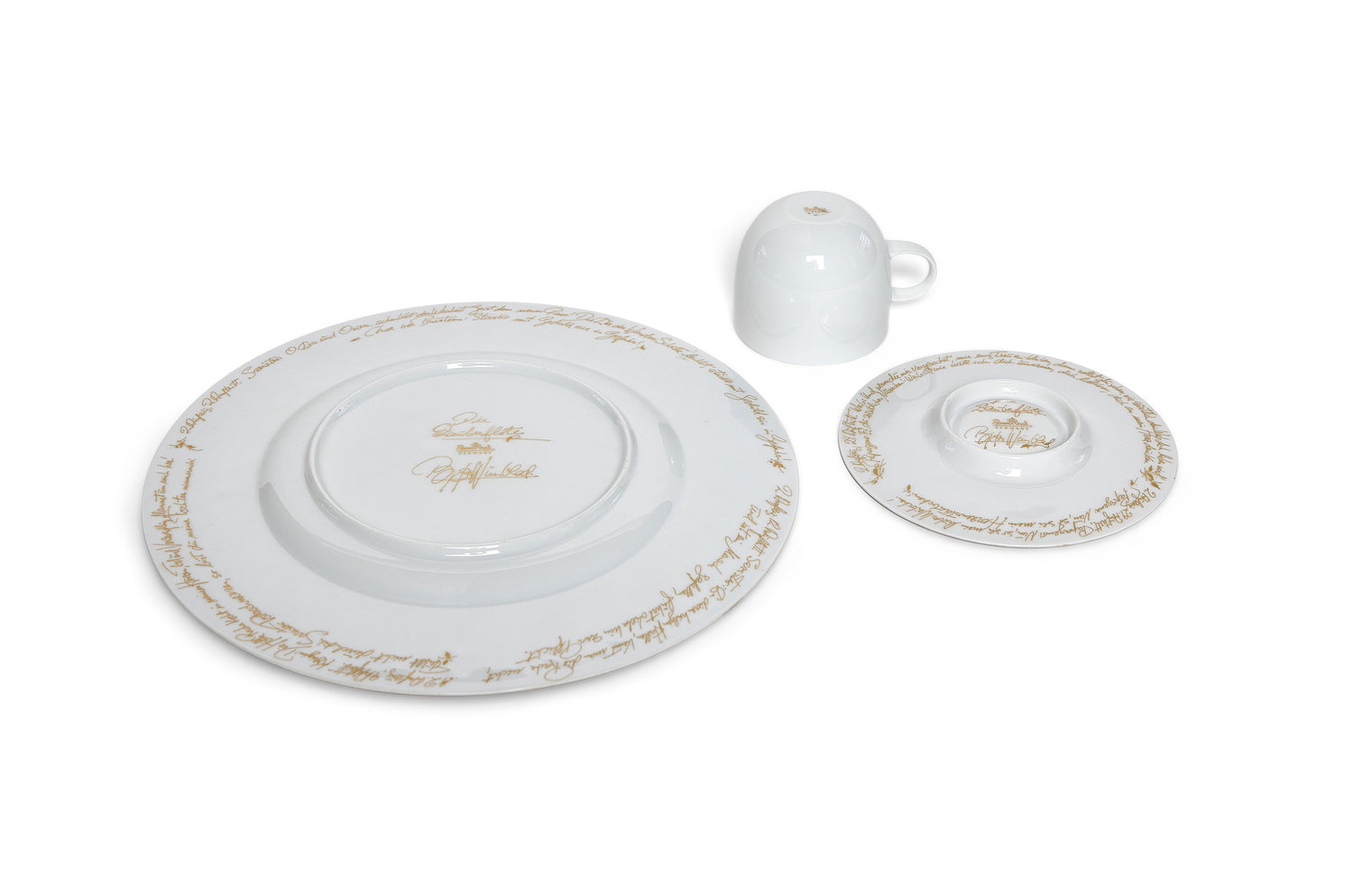 Bjorn Wiinblad for Rosenthal Magic Flute Gold Decorative Plate