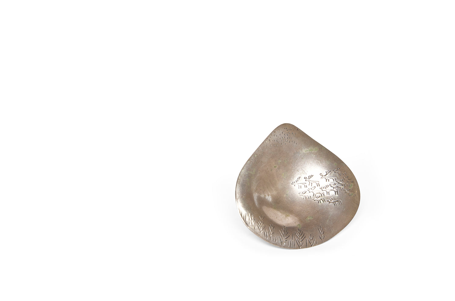 Uncommon Tapio Wirkkala "Reindeer" Object in Silver