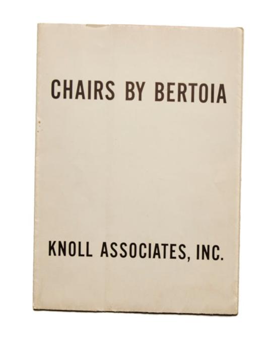 Chairs by Bertoia for Knoll International Pamphlet