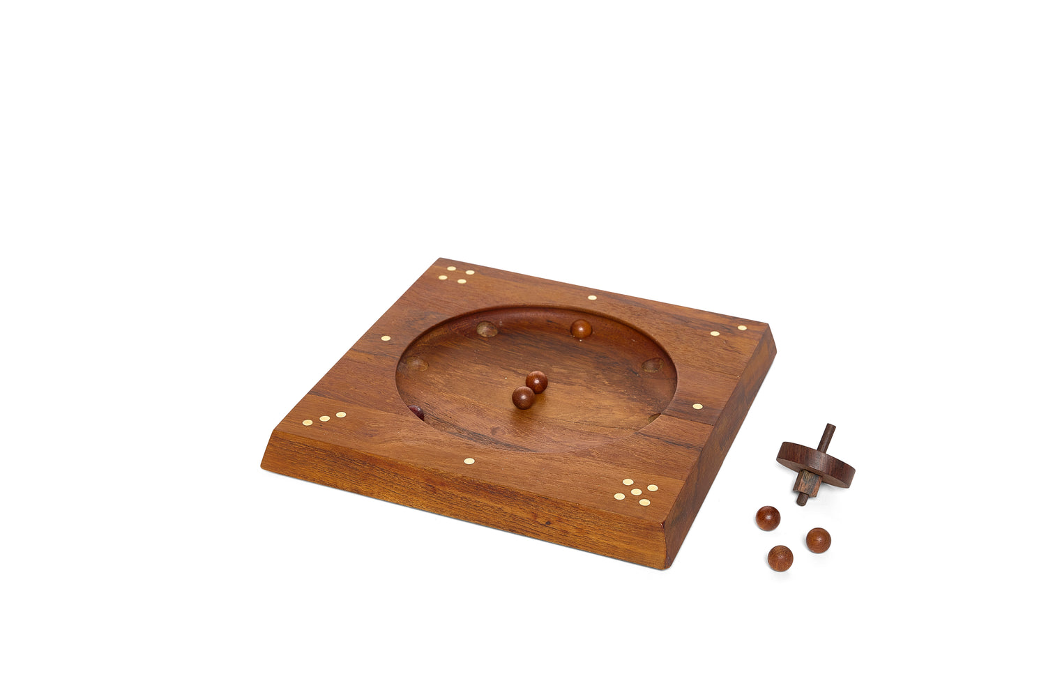 Danish Teak Tarnspil Tower Game by Piet Hein for Skjode Skjern