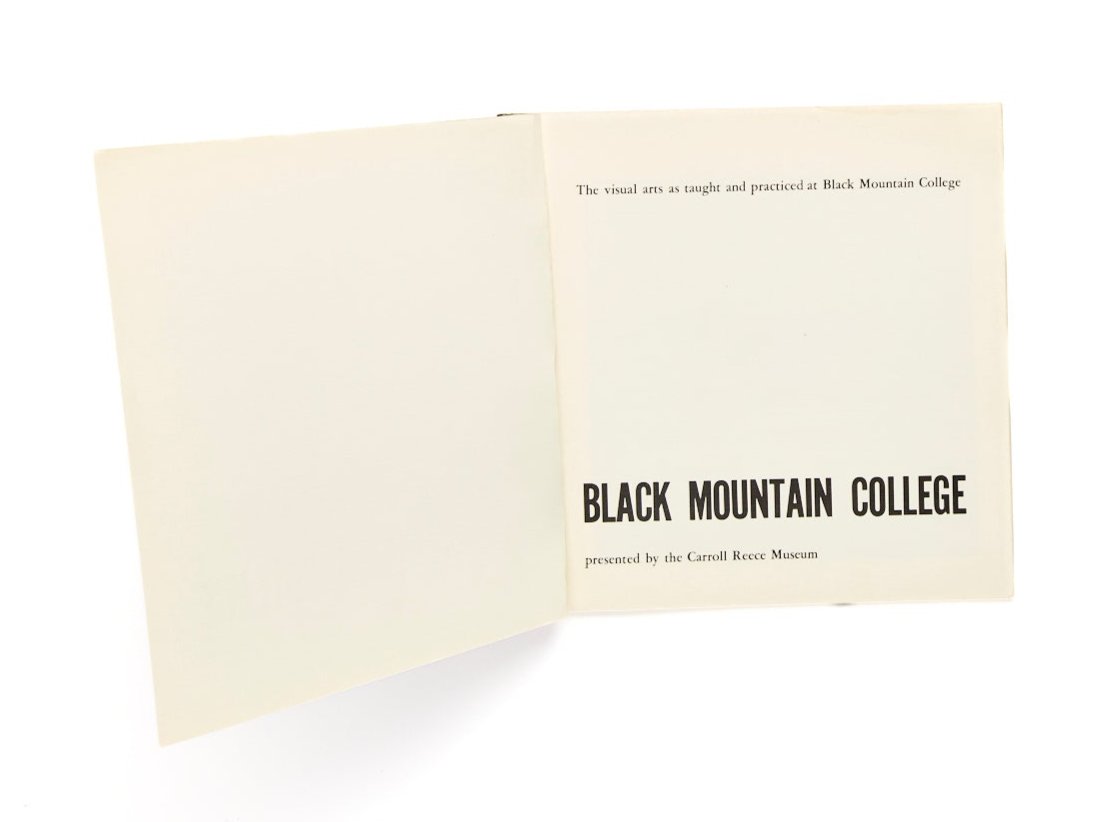 BLACK MOUNTAIN COLLEGE