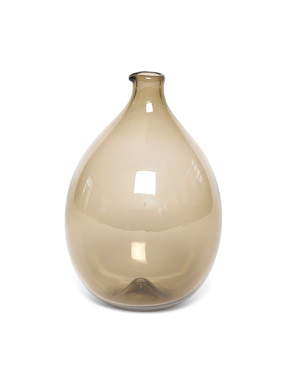 A Smoked Glass Bird Vase by Timo Sarpaneva for IIttala