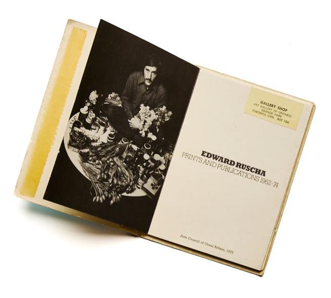 Edward Ruscha  Prints and Publications 1962-74