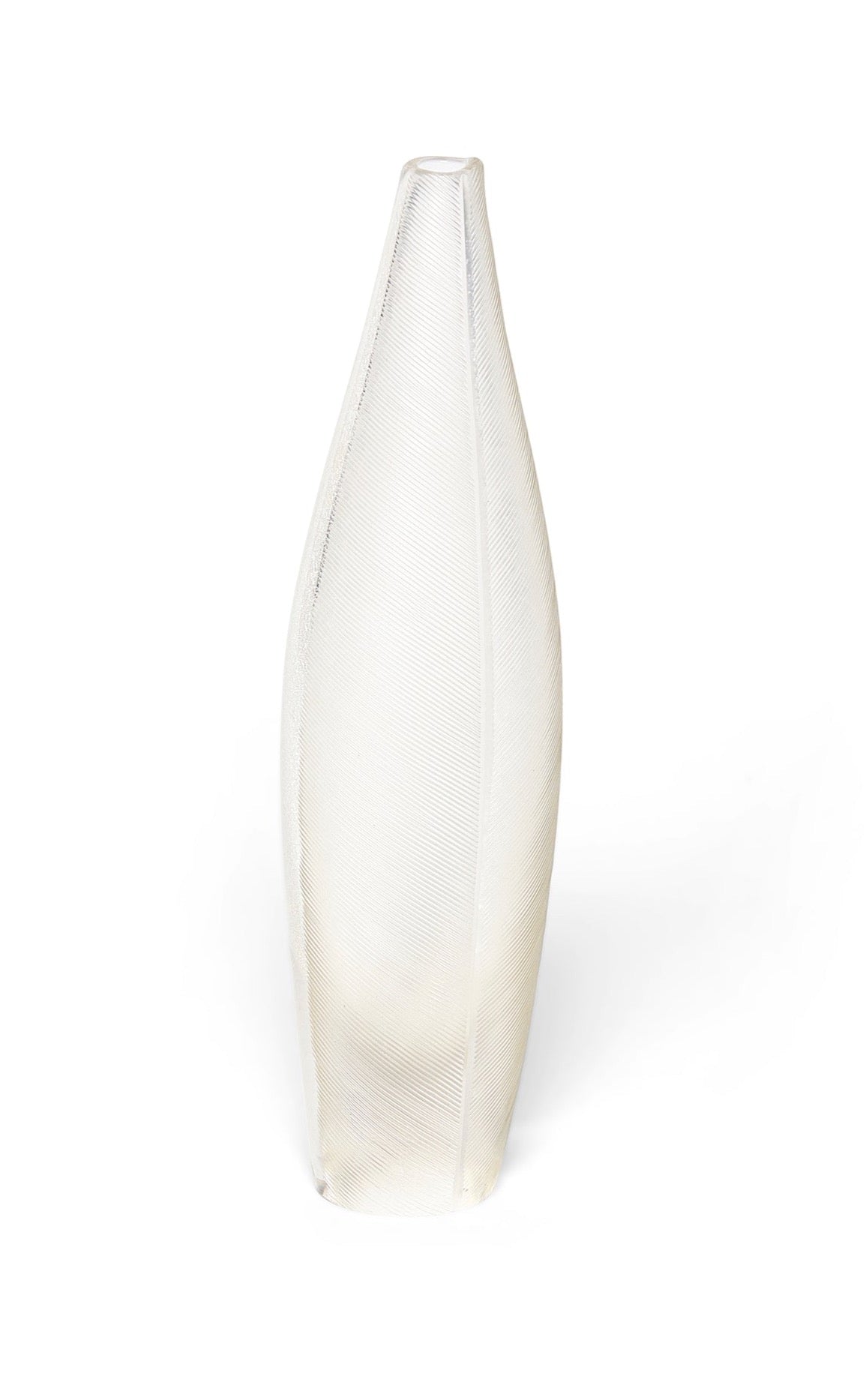 Stunning Copper Comb-Cut Vase by Tapio WIrkkala for IIttala