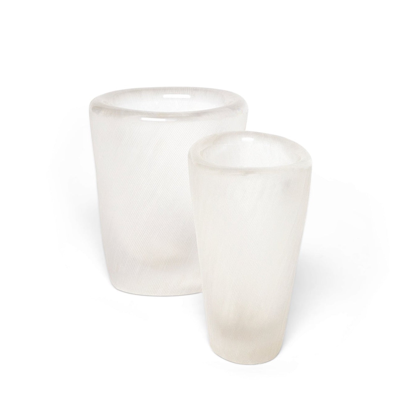 Comb-Cut Glass Vase by Tapio Wirkkala for Iittala
