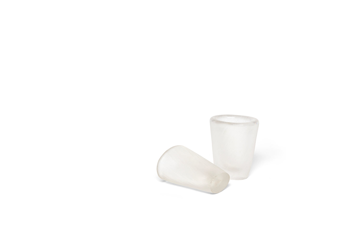 Comb-Cut Glass Vase by Tapio Wirkkala for Iittala