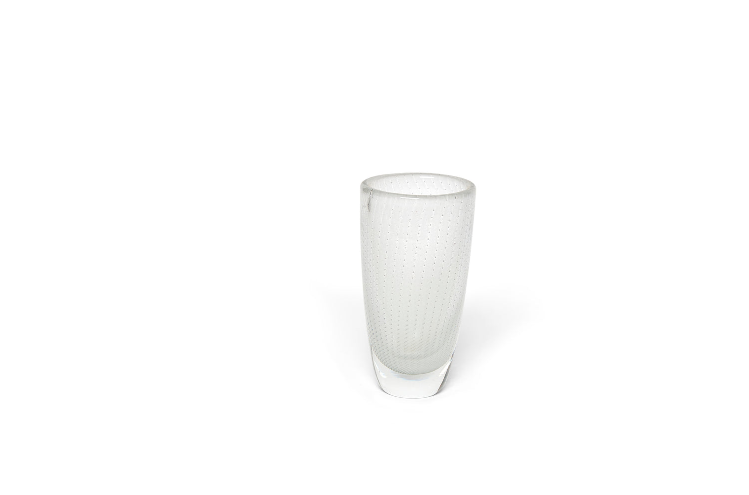 Comb-Cut Glass Vase by Tapio Wirkkala for Iittala