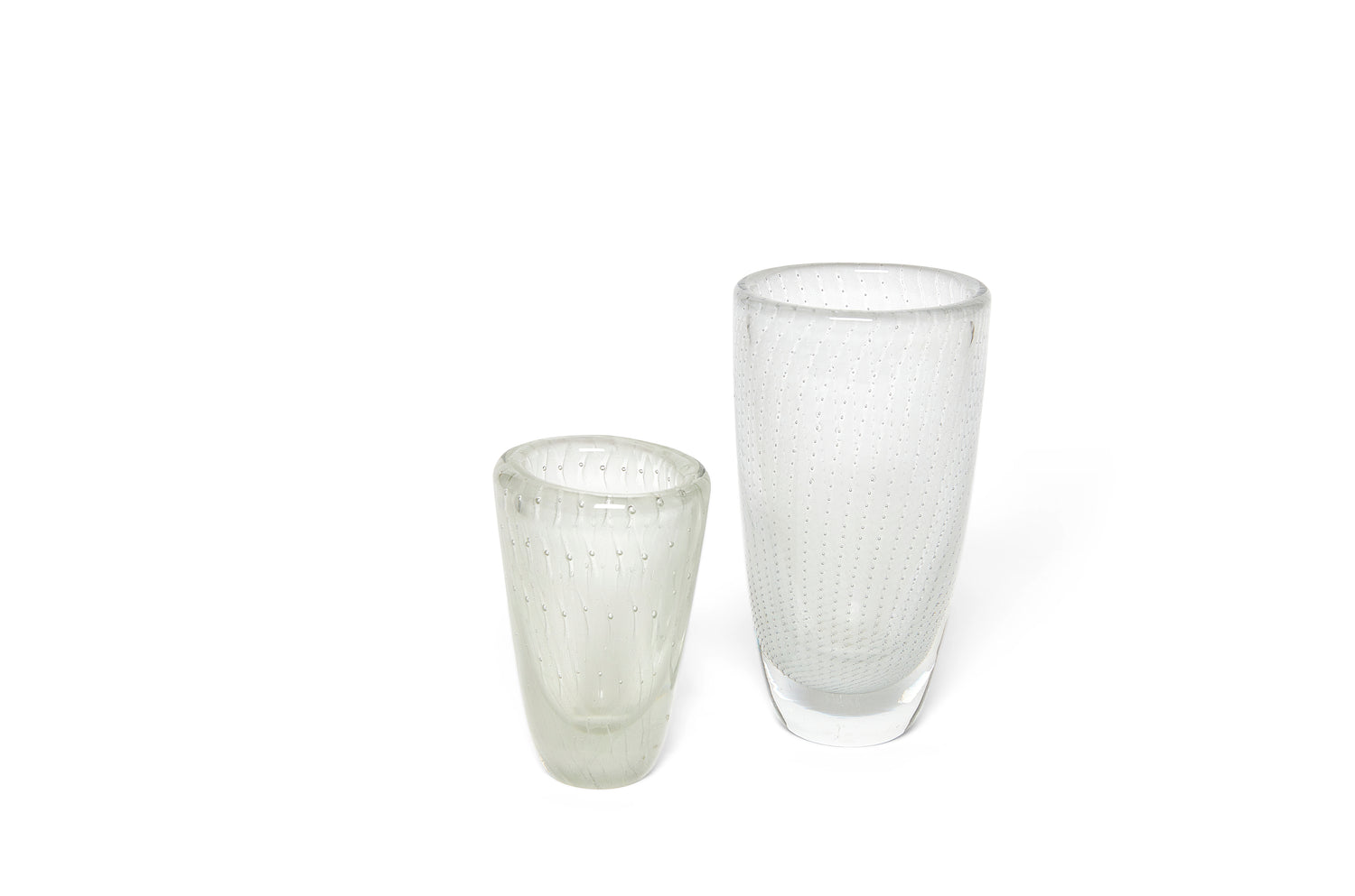 A Large Controlled Bubble Vase by Kai Frank for Nuutijarvi