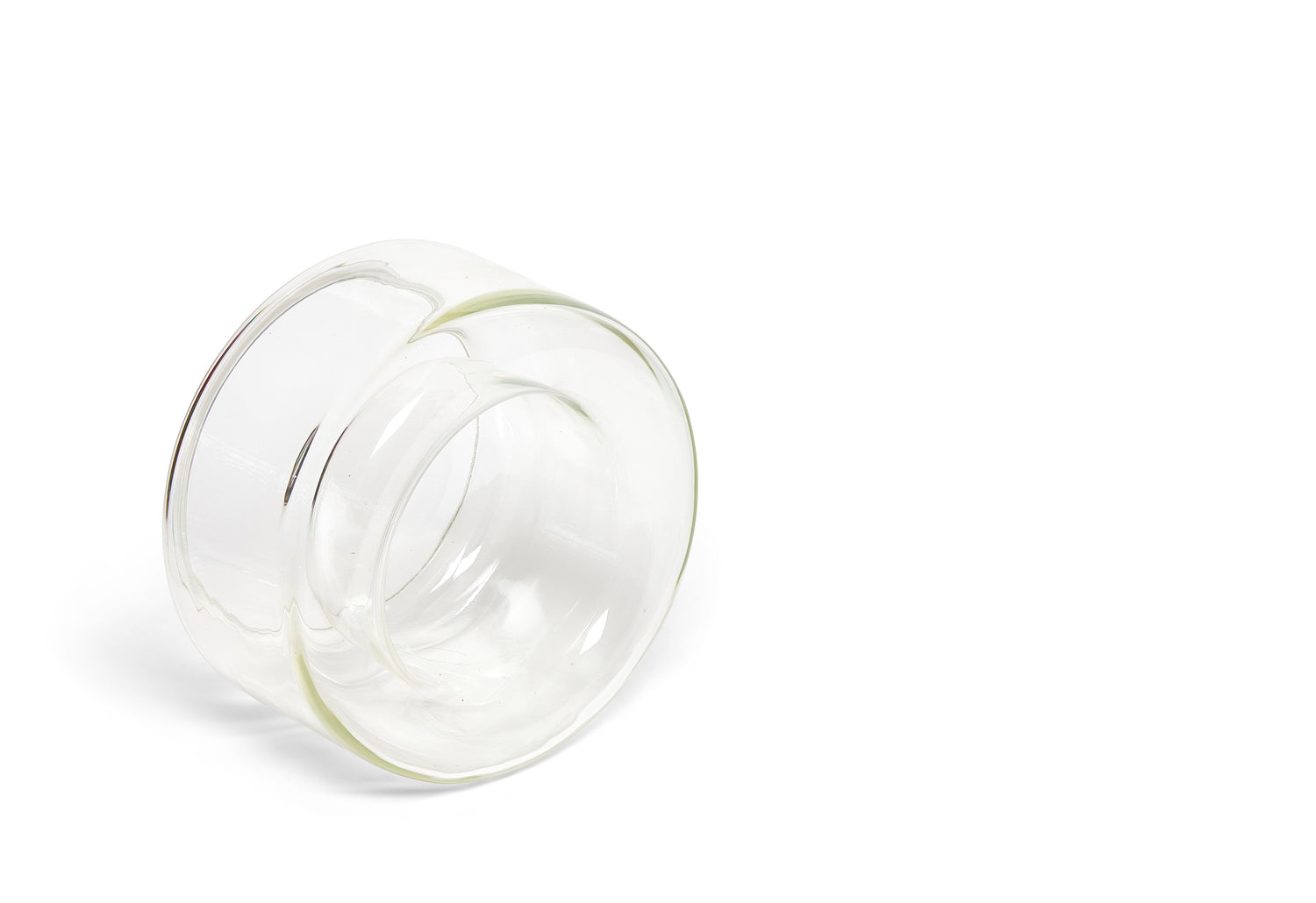 A Rare Charles Pfister for Knoll Glass Vase