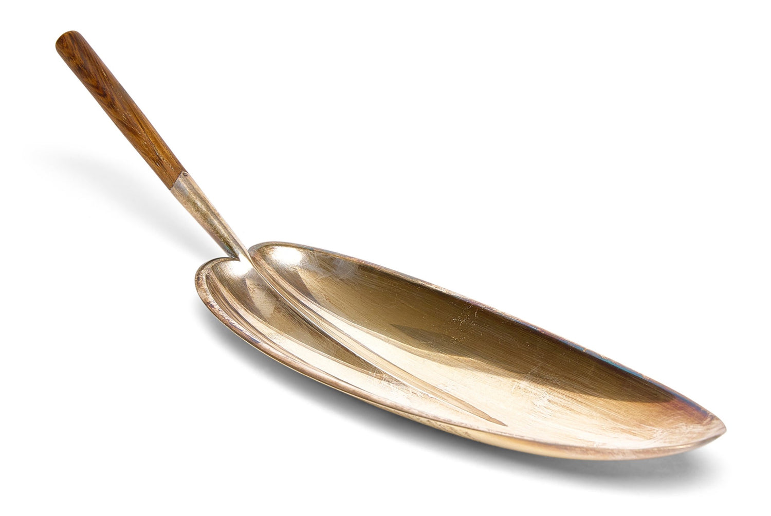 A Large and Important Leaf Server in Silver and Rosewood by Tapio Wirkkala