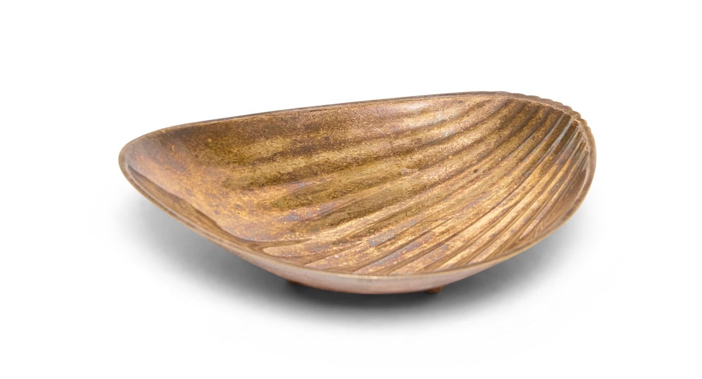 A Scalloped Silver Bowl by Tapio Wirkkala for Kultakeskus Oy