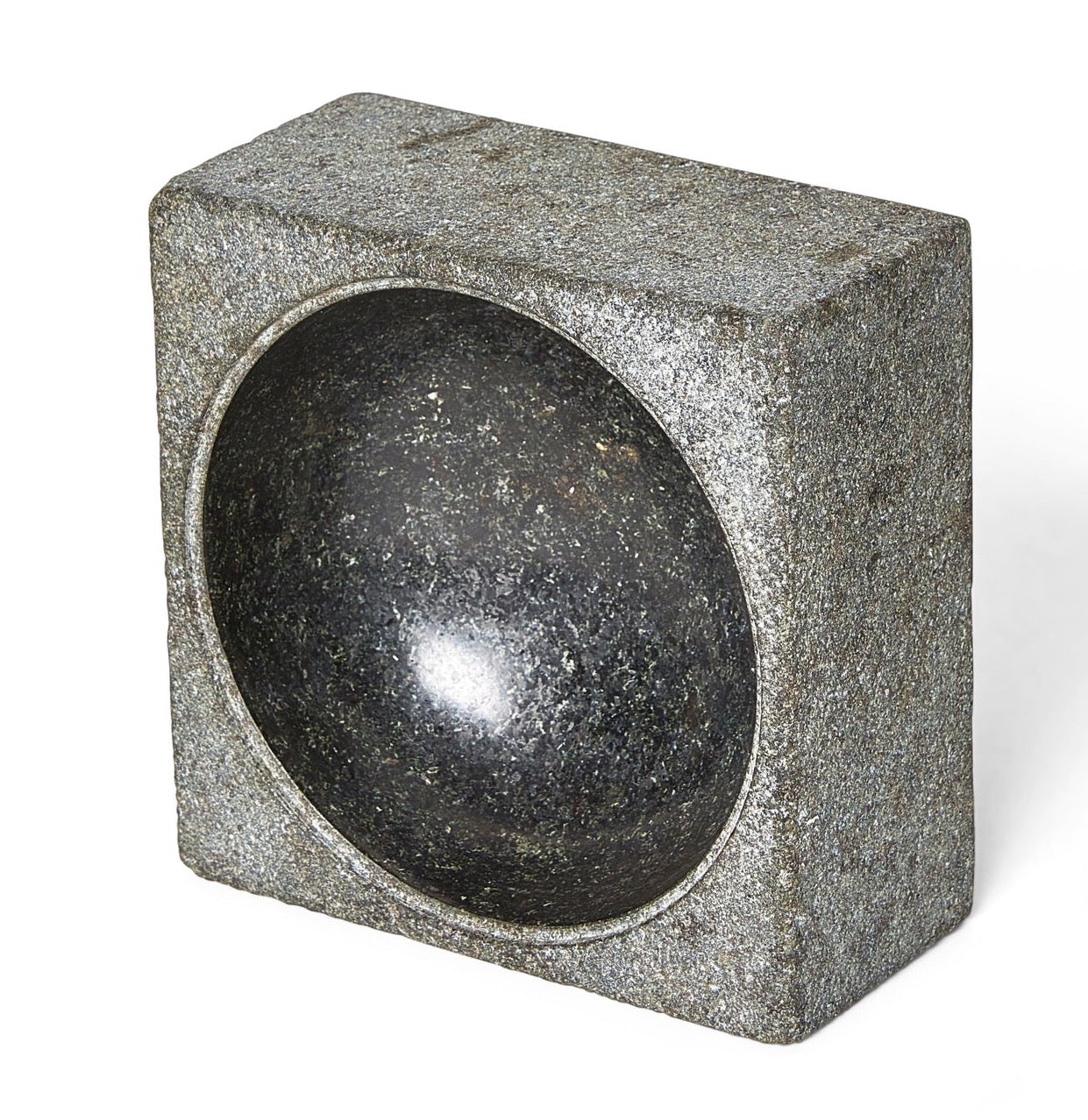 A Solid Granite Bowl by Poul Kjaerholm