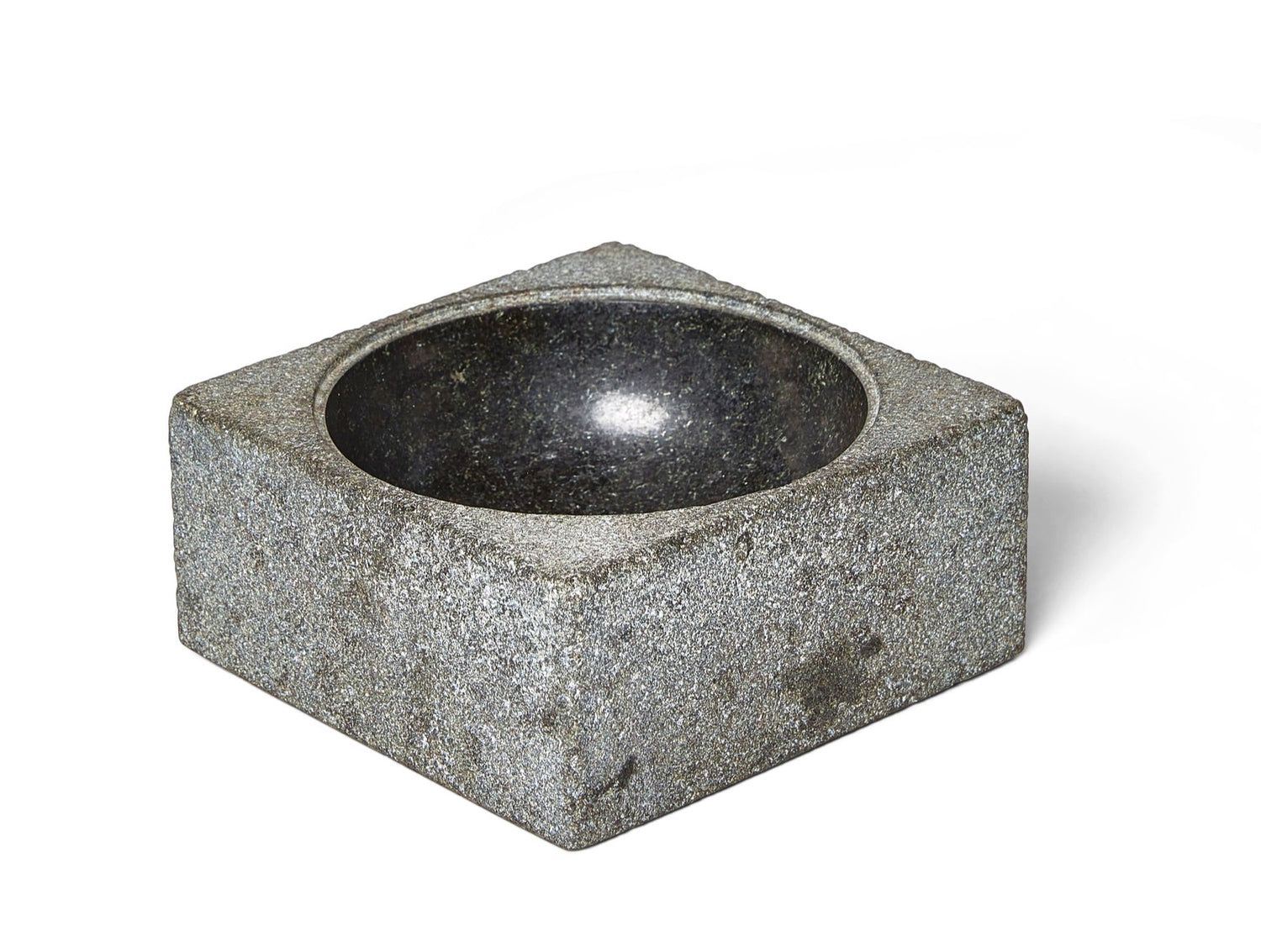 A Solid Granite Bowl by Poul Kjaerholm
