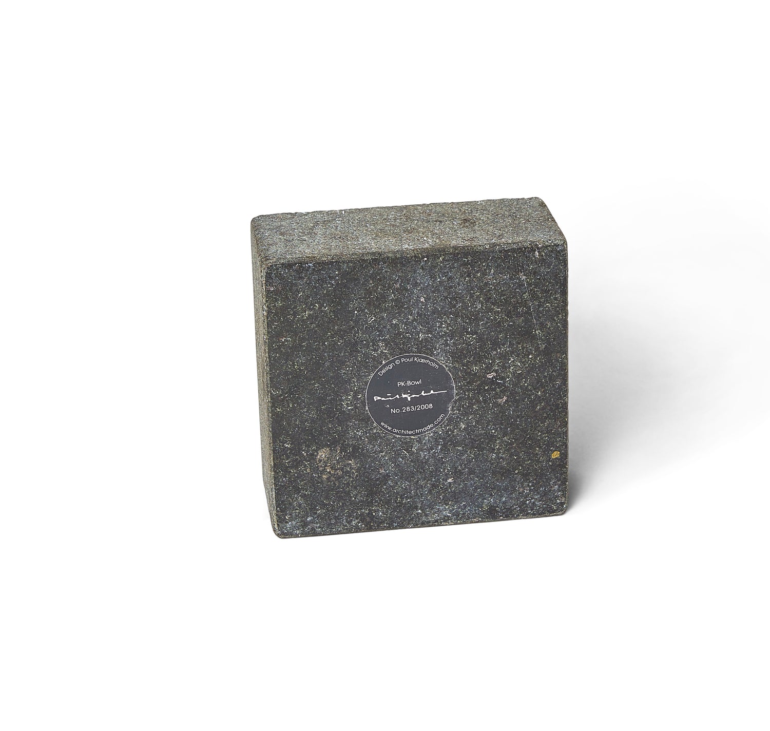 A Solid Granite Bowl by Poul Kjaerholm