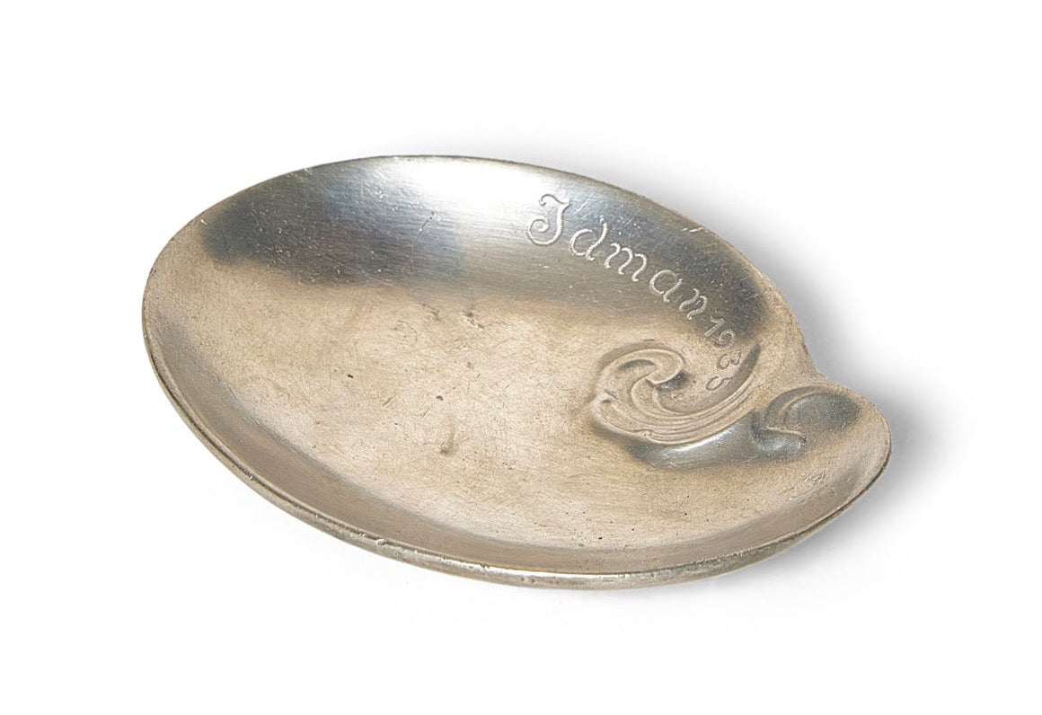 Rare Pewter Bowl By Paavo Tynell for IDMAN OY