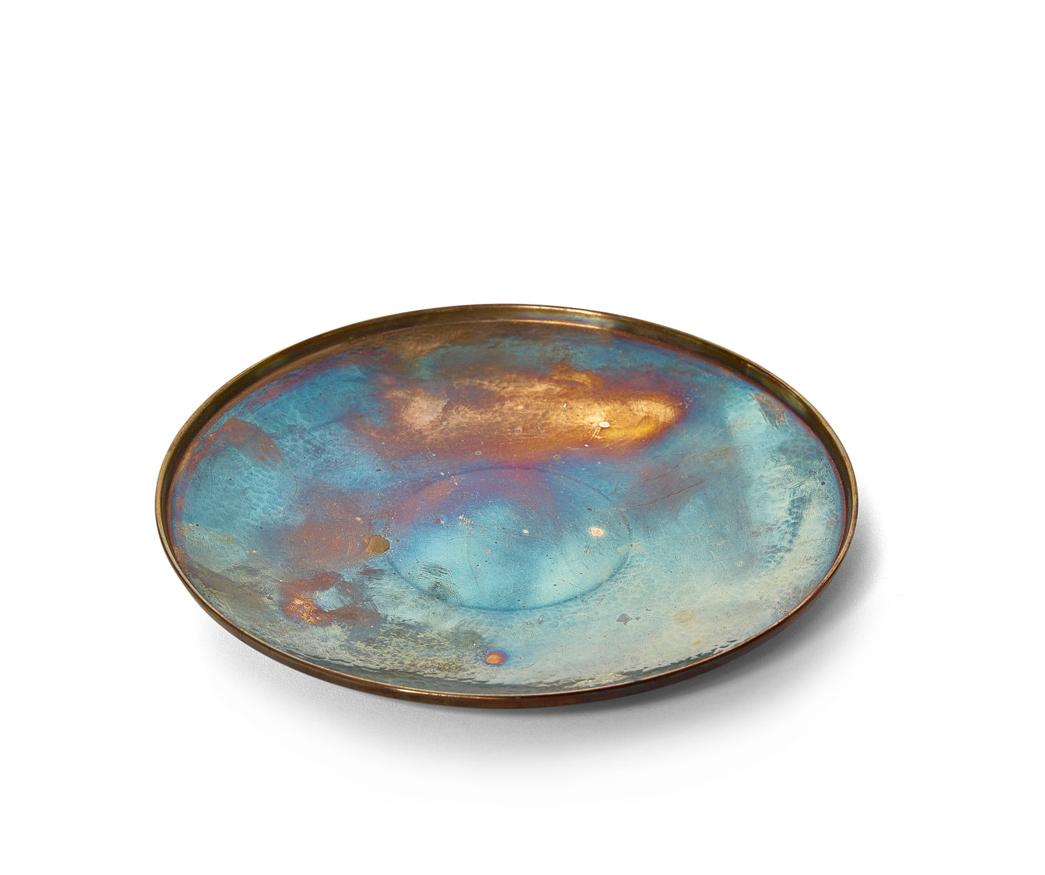 A Solid Silver Hand - Hammered Shallow Bowl by Tapio WIrkkala