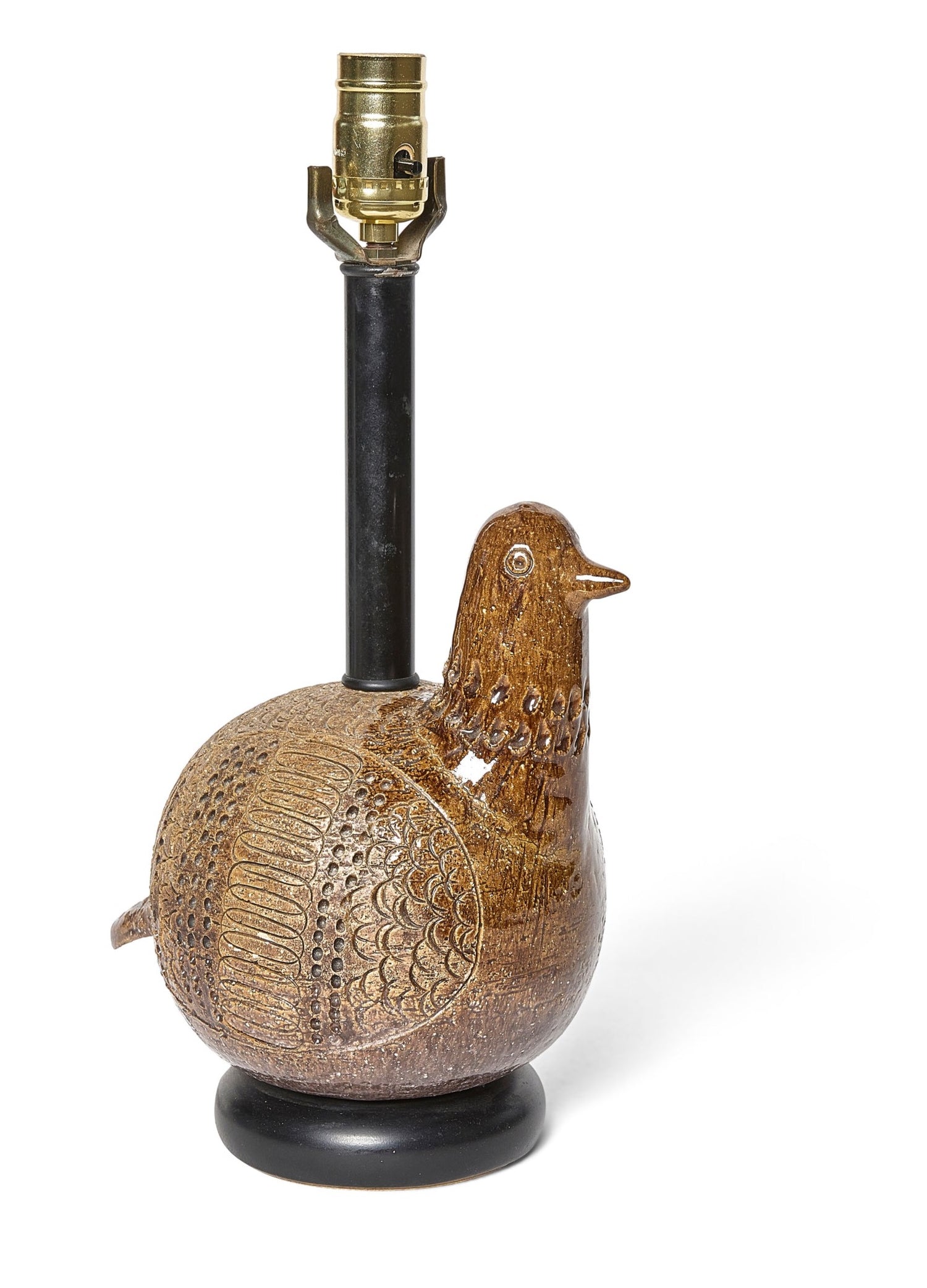 A Lovely Ceramic Bird Lamp for Raymor