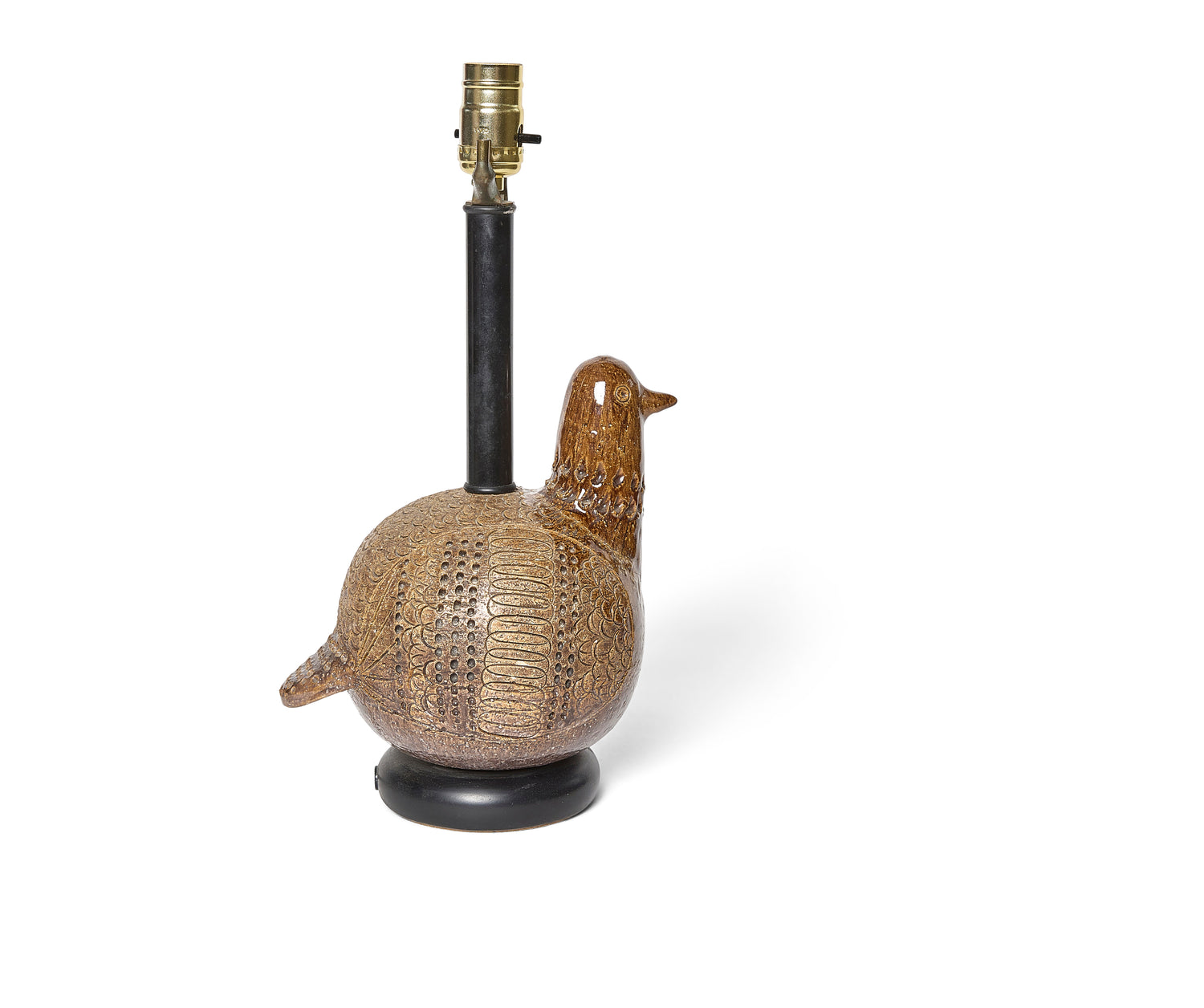 A Lovely Ceramic Bird Lamp for Raymor