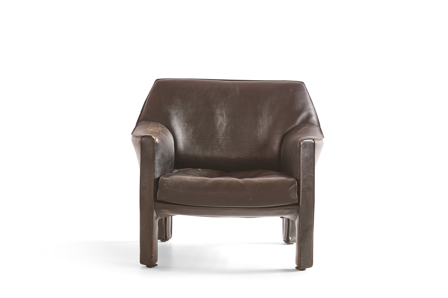 Mario Bellini Cab 415 lounge chair for Cassina, Italy