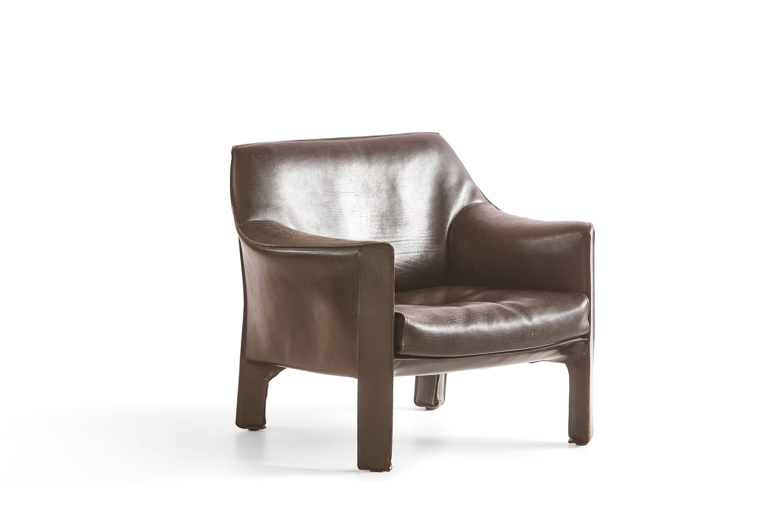 Mario Bellini Cab 415 lounge chair for Cassina, Italy