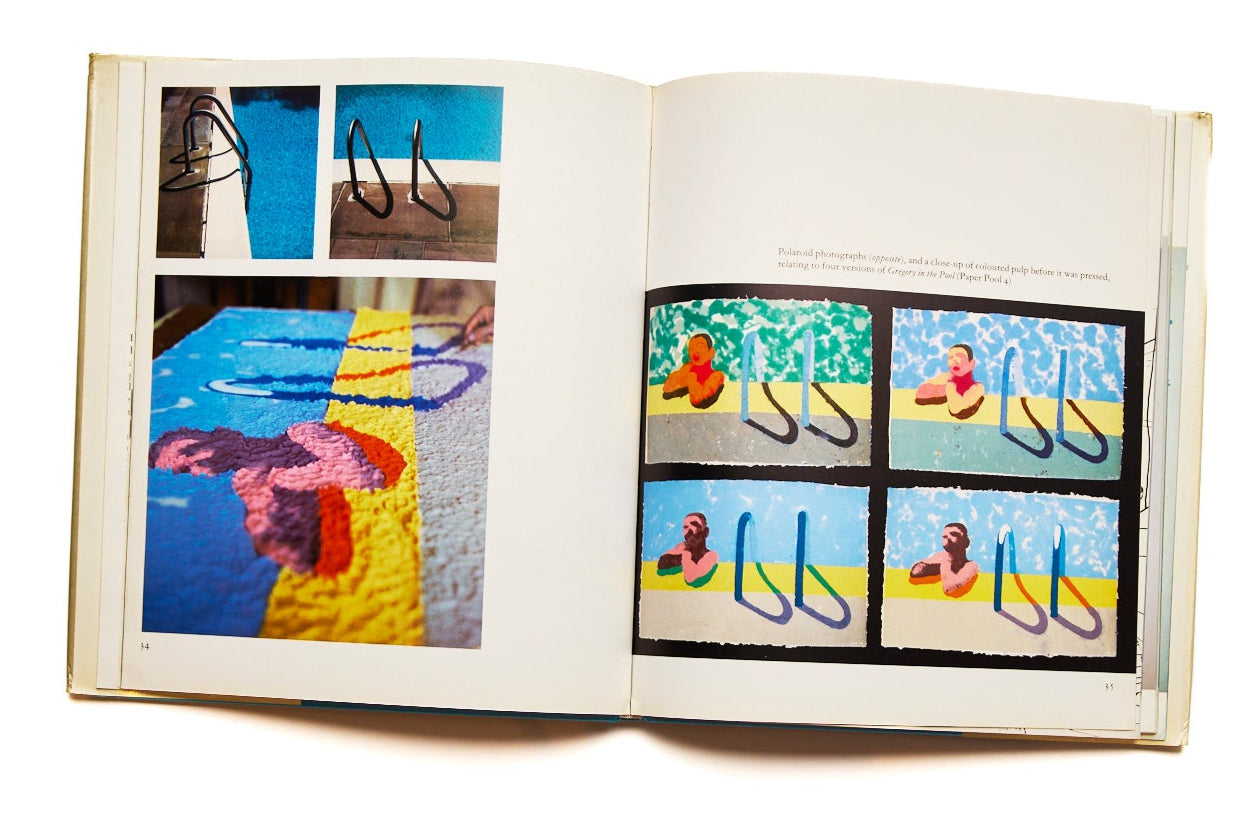 David Hockney paper pools