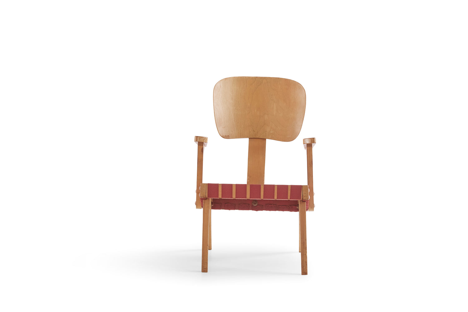 Russell Spanner Low ArmChair in Maple