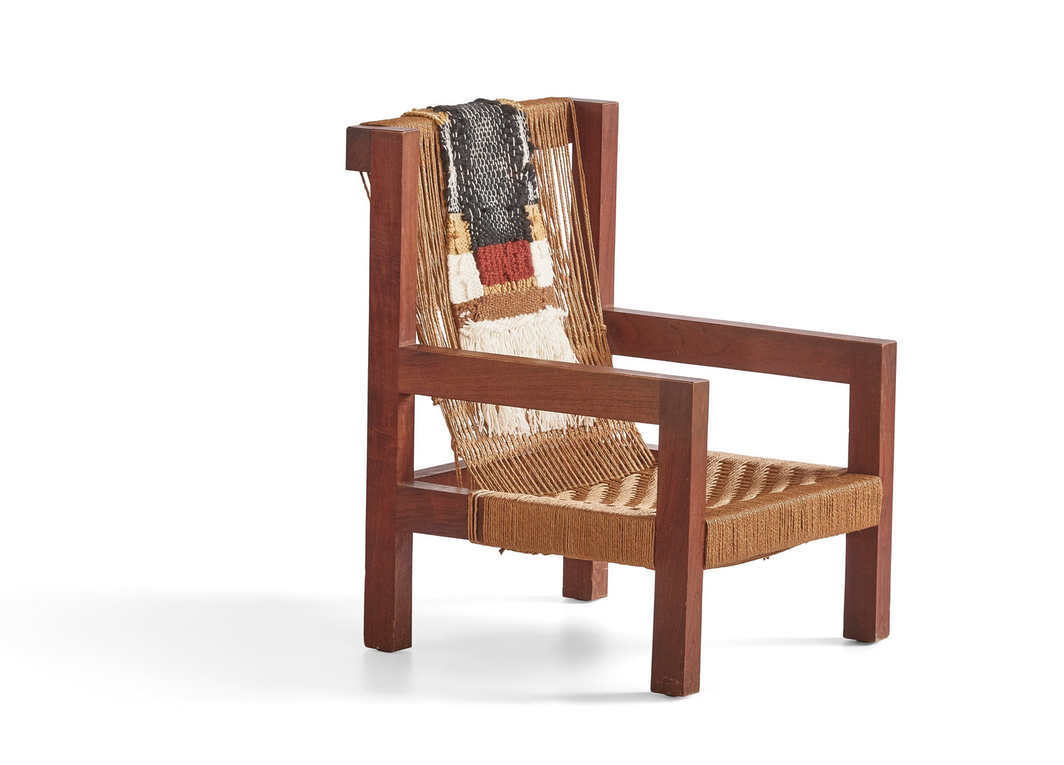Mini Boga Lounge Chair for Taaru in Teak