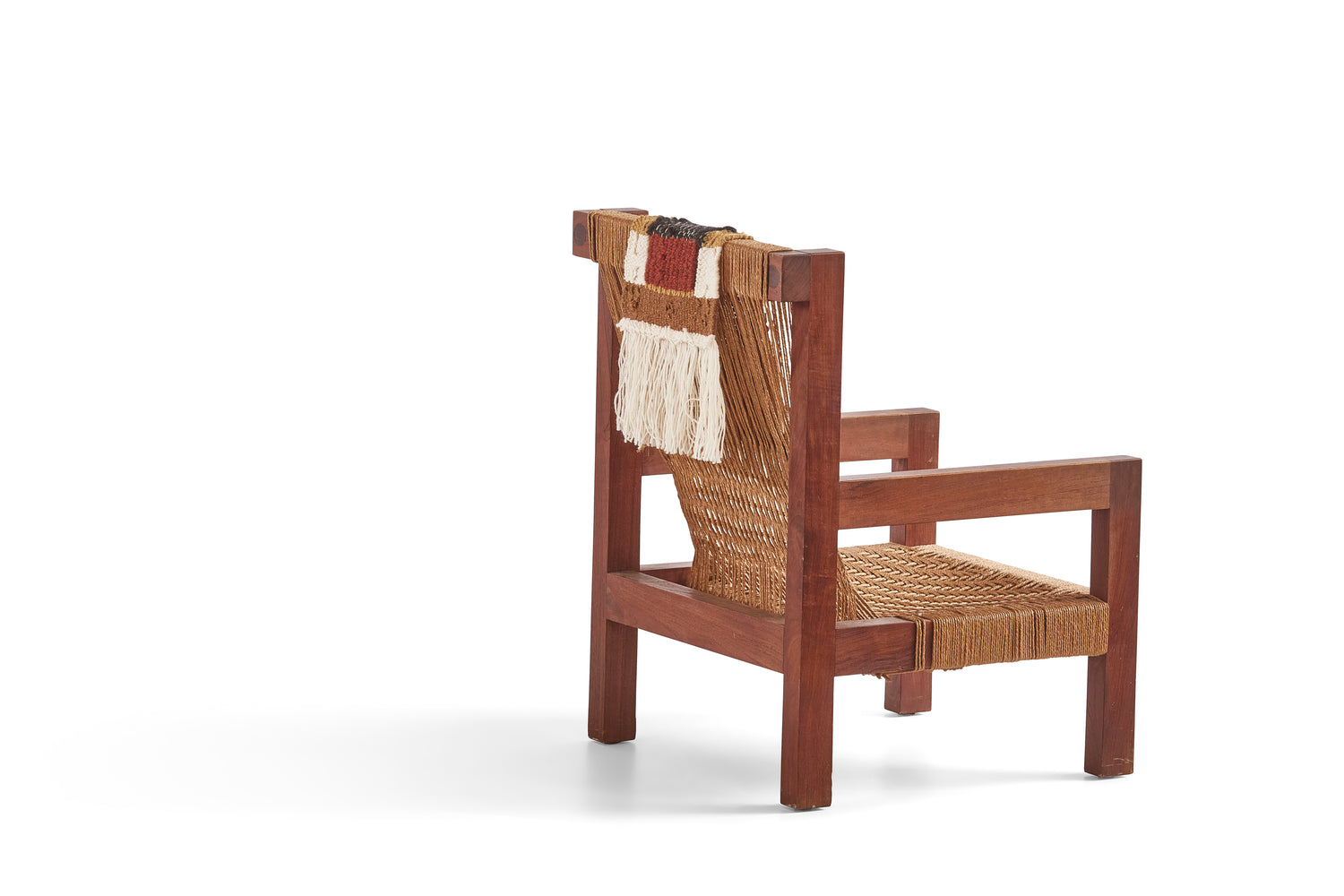 Mini Boga Lounge Chair for Taaru in Teak