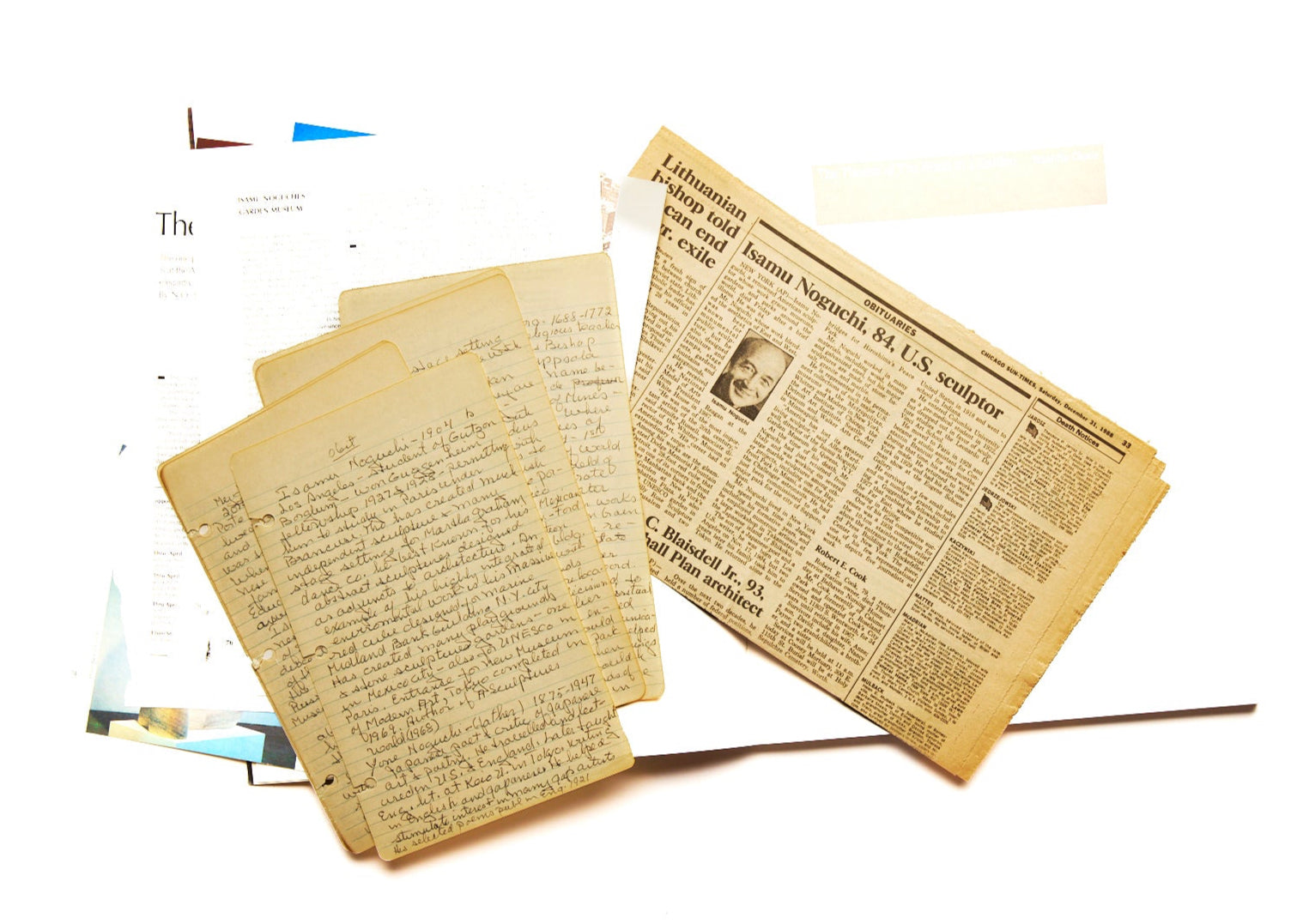 {"loading" => "lazy", "class" => "motion-reduce", "sizes" => "(min-width: 1200px) 267px, (min-width: 990px) calc((100vw - 10rem) / 4), (min-width: 750px) calc((100vw - 10rem) / 3), calc(100vw - 3rem)", "widths" => "165, 360, 535, 750, 940, 1100", "alt" => "Isamu Noguchi Obituary (Hand written )", "is" => "lazy-image"}