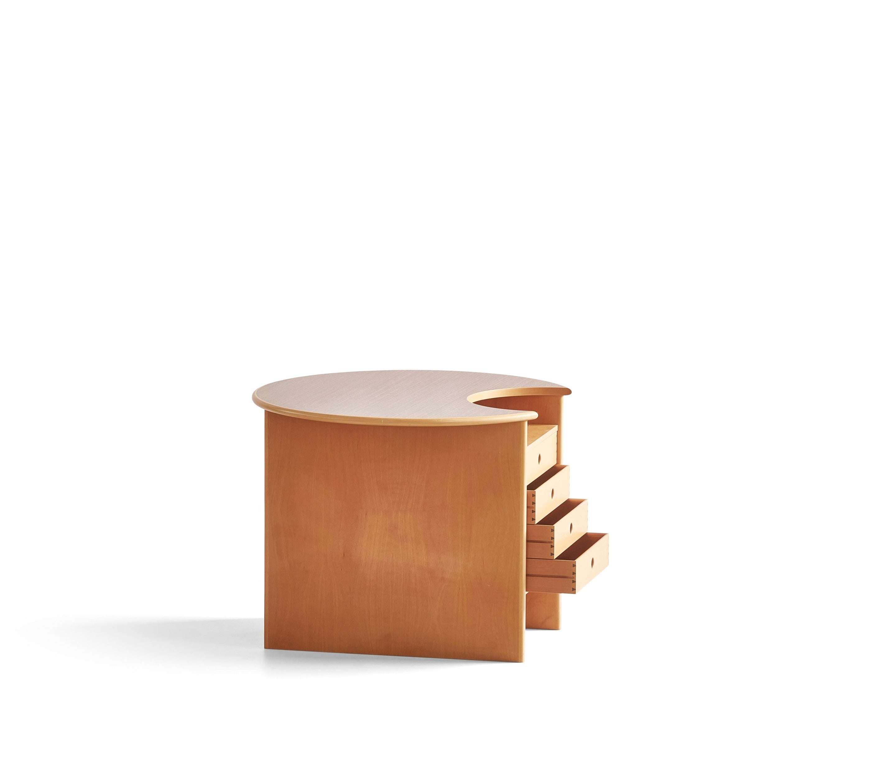 Gianfranco Frattini Portofino Wooden Bedside Table for Bottega Ghianda