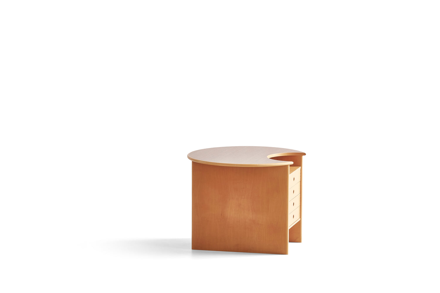 Gianfranco Frattini Portofino Wooden Bedside Table for Bottega Ghianda