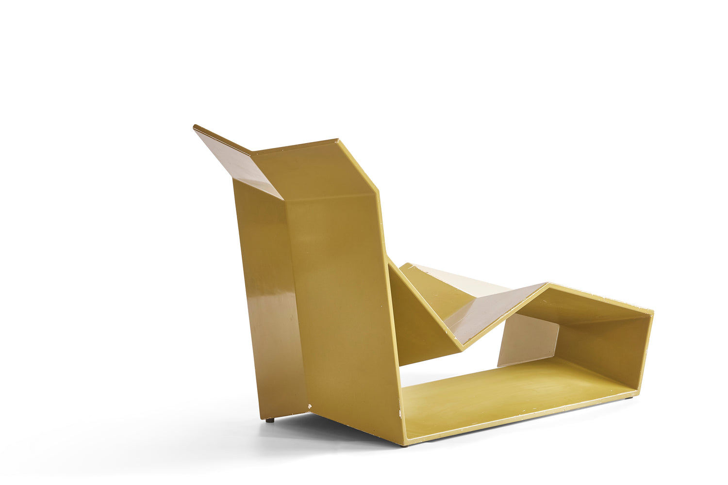 Donald Lloyd McKinley Faceted "Planar" Chaise Lounge Prototype