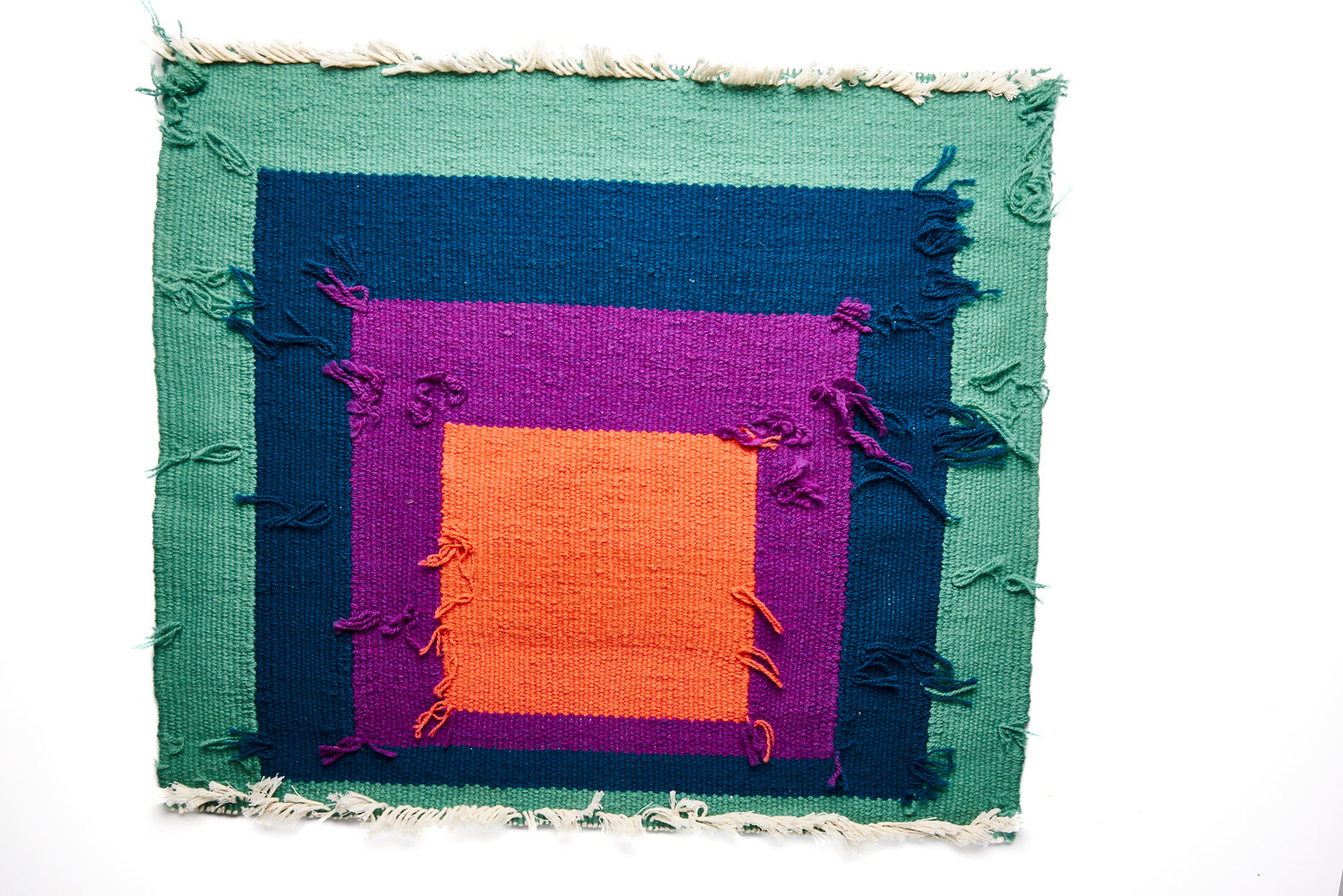 After Josef Albers "Homage to the Square" Tapestry