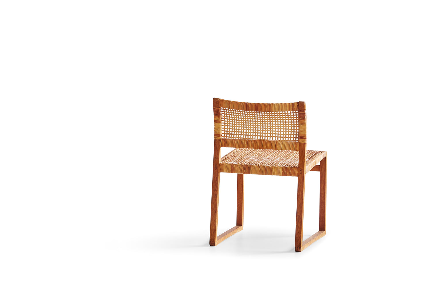 A Borge Mogensen Caned Side Chair in Teak