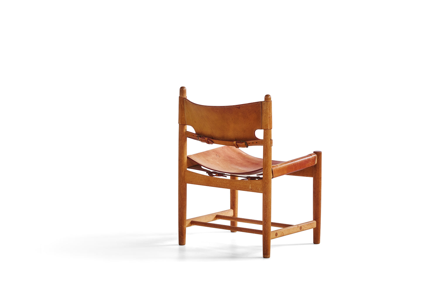 A Borge Mogensen Caned Side Chair in Teak