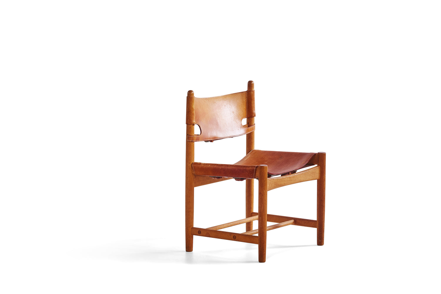 A Borge Mogensen Caned Side Chair in Teak