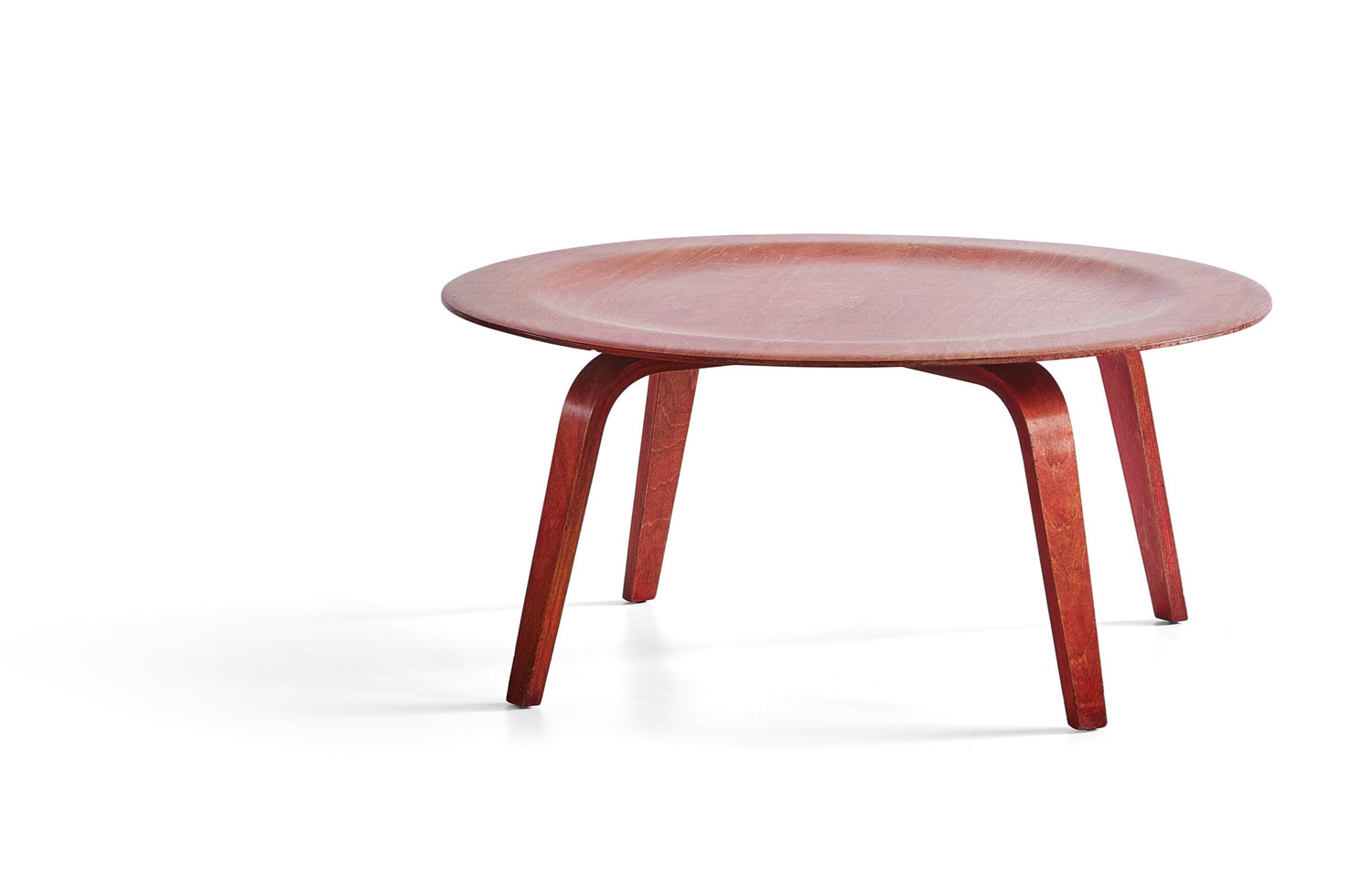 Early Eames Red Analine CTW ca. 1951
