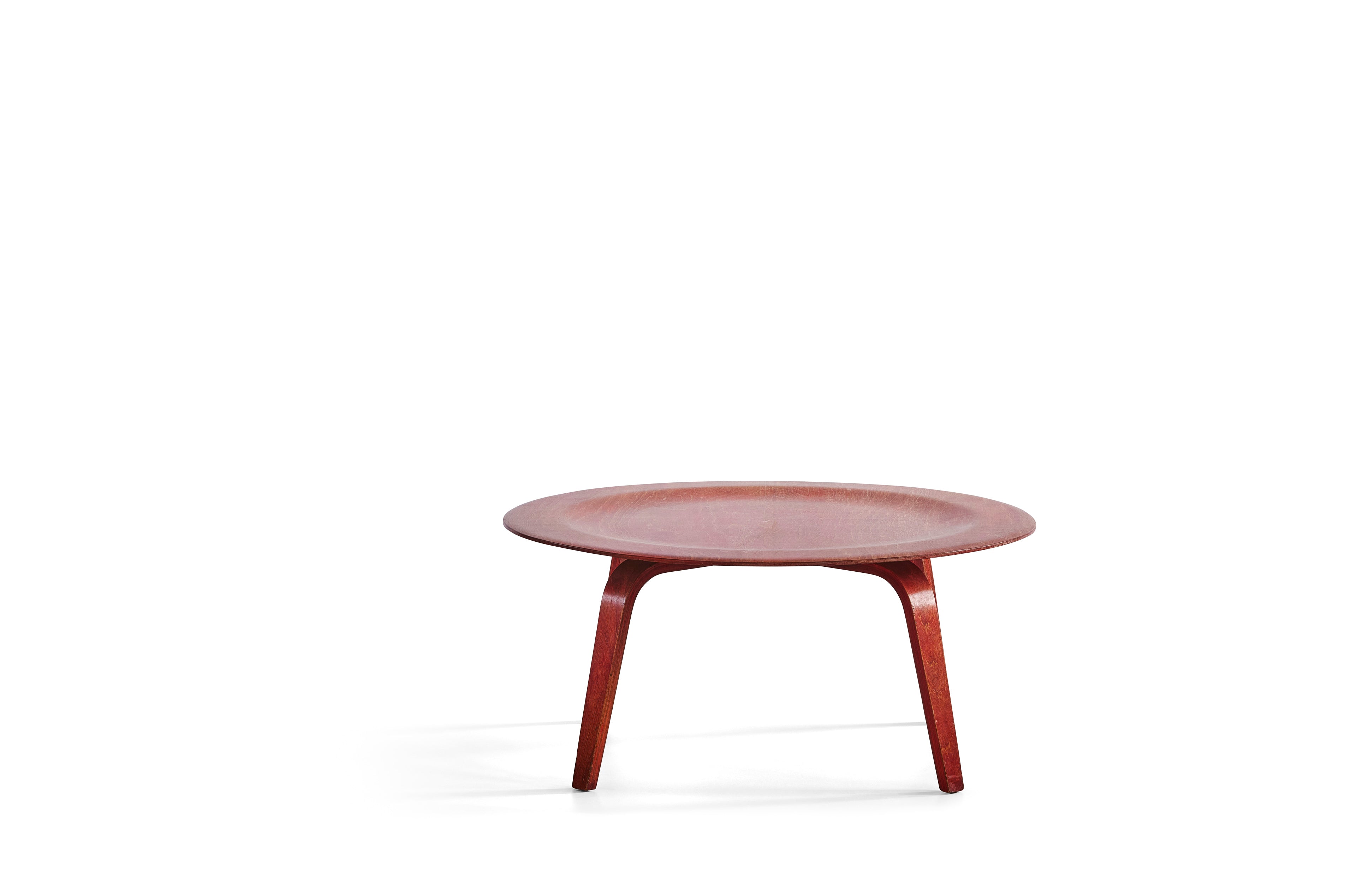 Early Eames Red Analine CTW ca. 1951