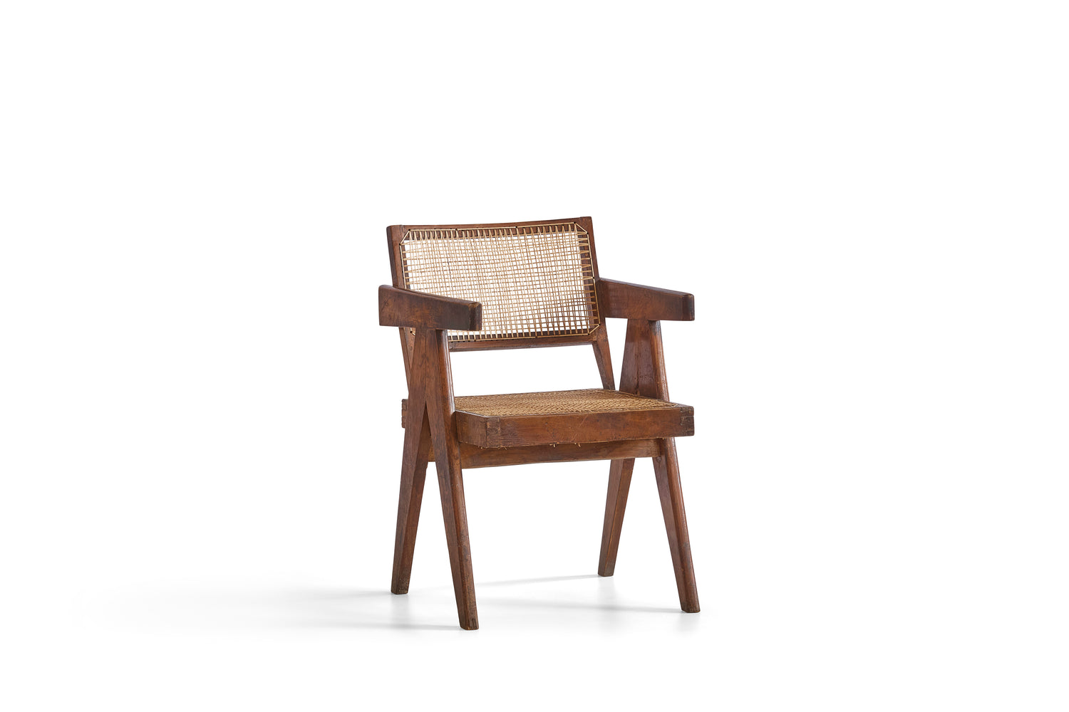 Pierre Jeanneret Armchair PJ-SI-28-B ca. 1955