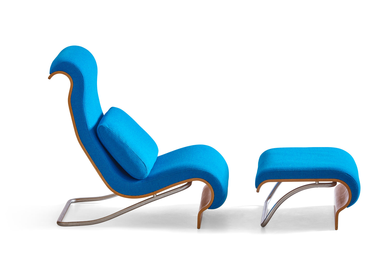 Prototype Jørn Utzon Lounge Chiar for Fritz Hansen