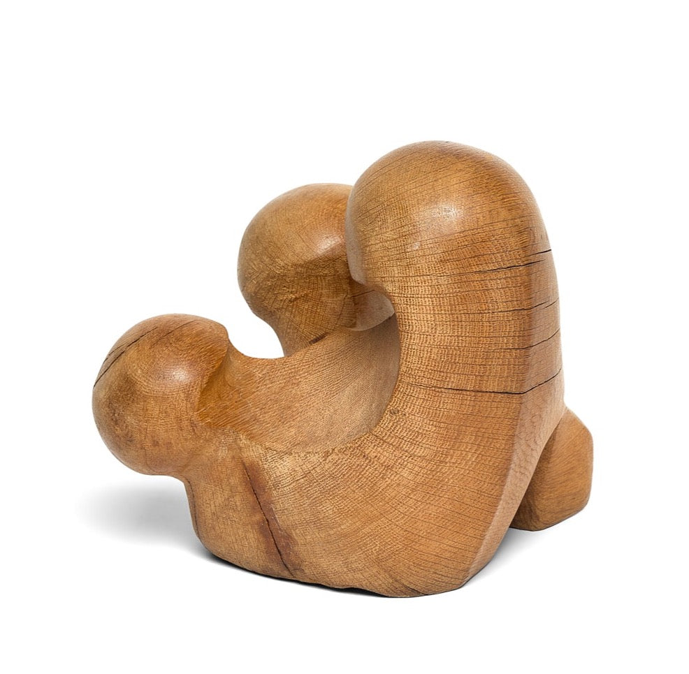 An Exceptional Hand Carved Wooden Sculpture