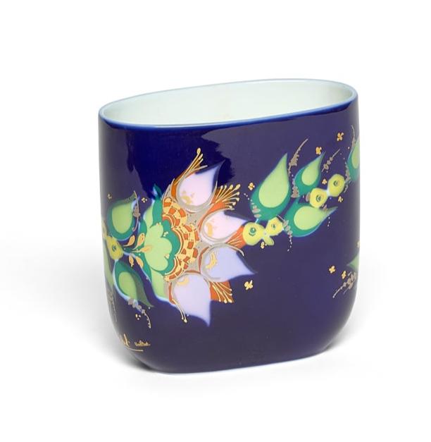 An Exceptional Vase by Bjorn Wiinblad for Rosenthan