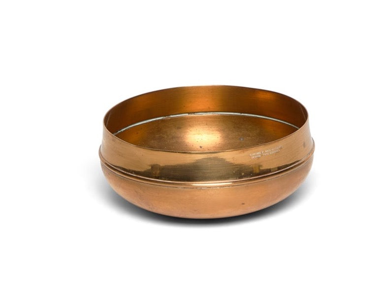 Bronze Bowl by Tapio Wirkkala Model 446 for Kultakeskus 1970s