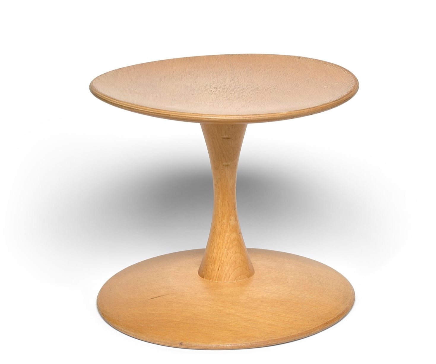 Nanna Ditzel Stool in Beech for Kolds Savværk, Denmark, 1962