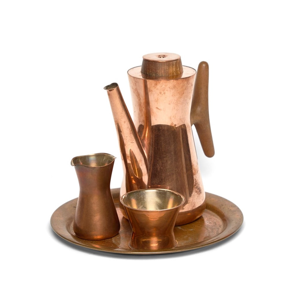 Turkish Coffee Set by Tapio Wirkkala for Kultakeskus Oy