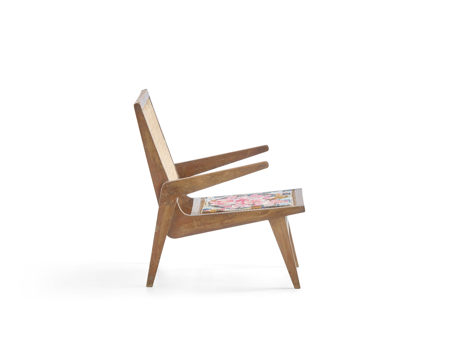 Scarce "Stadium" Chair by Pierre Jeanneret in Teak