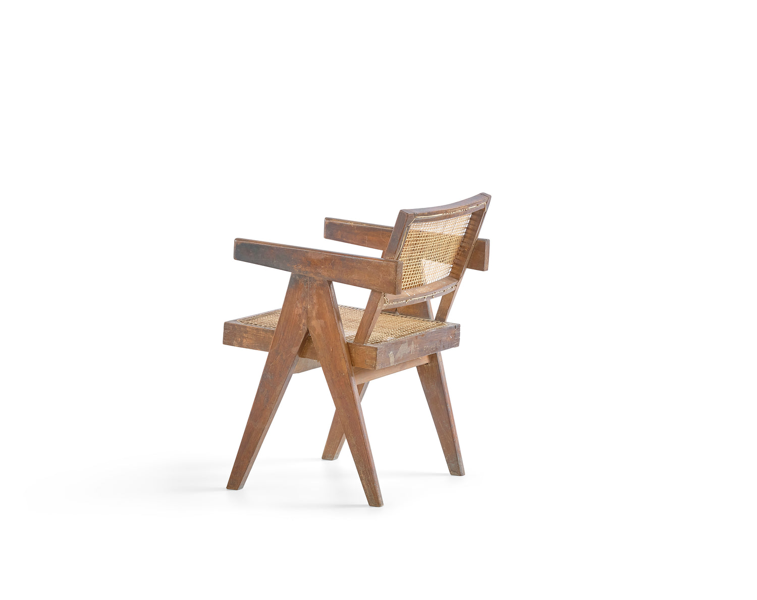 Pierre Jeanneret Armchair PJ-SI-28-B ca. 1955