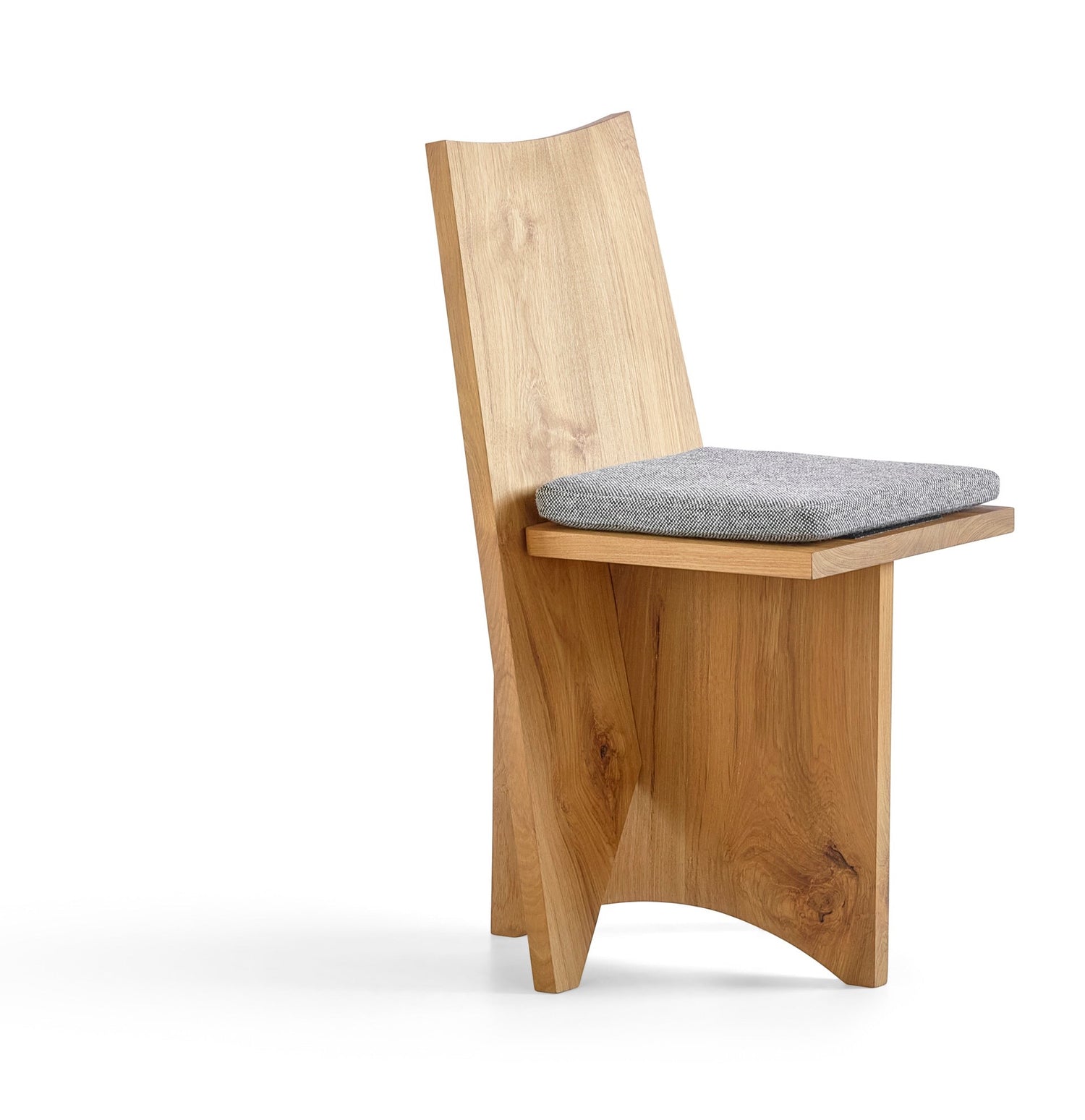 Unrealized Pierre Jeanneret "Prouve" Chair in Oak