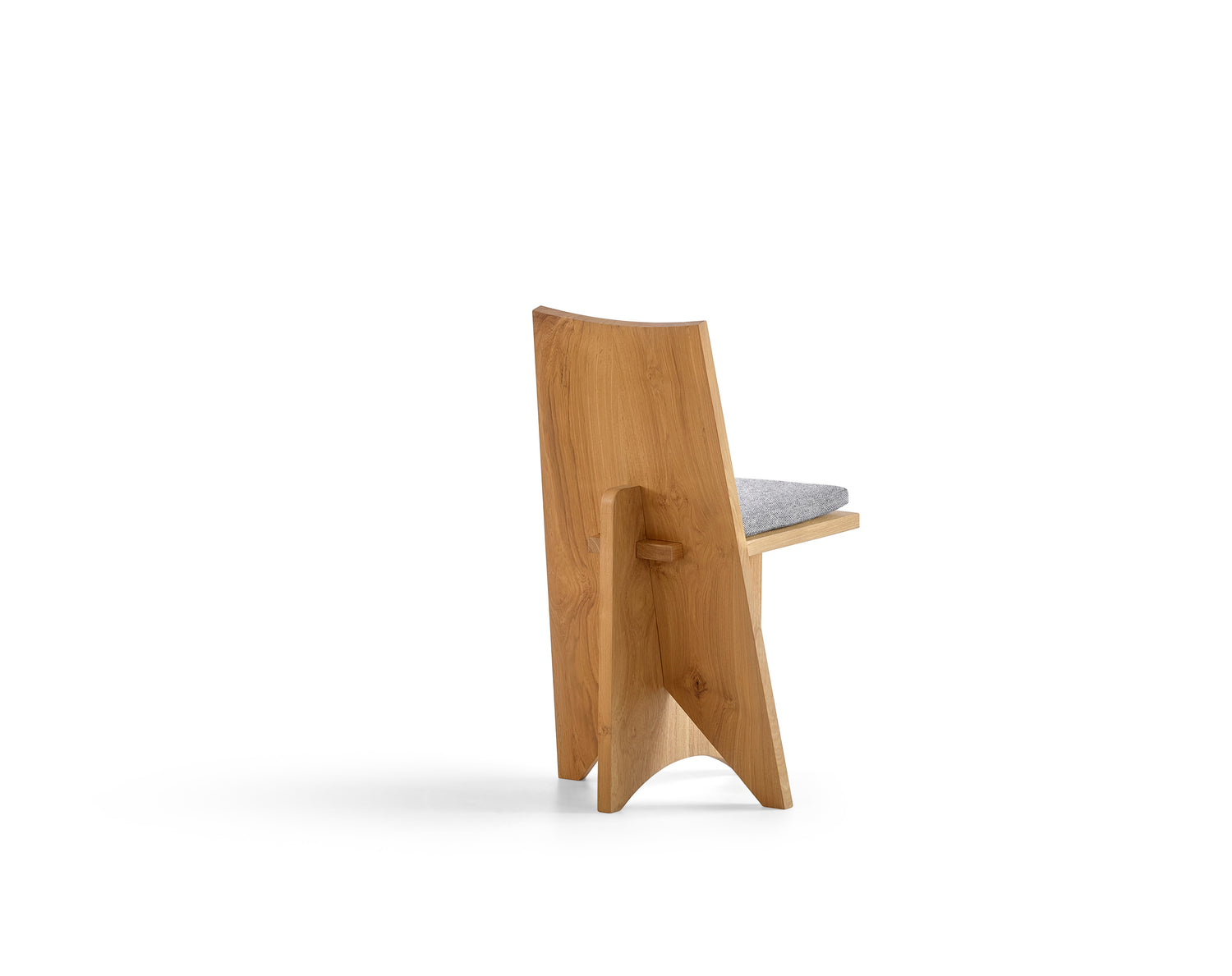 Unrealized Pierre Jeanneret "Prouve" Chair in Oak