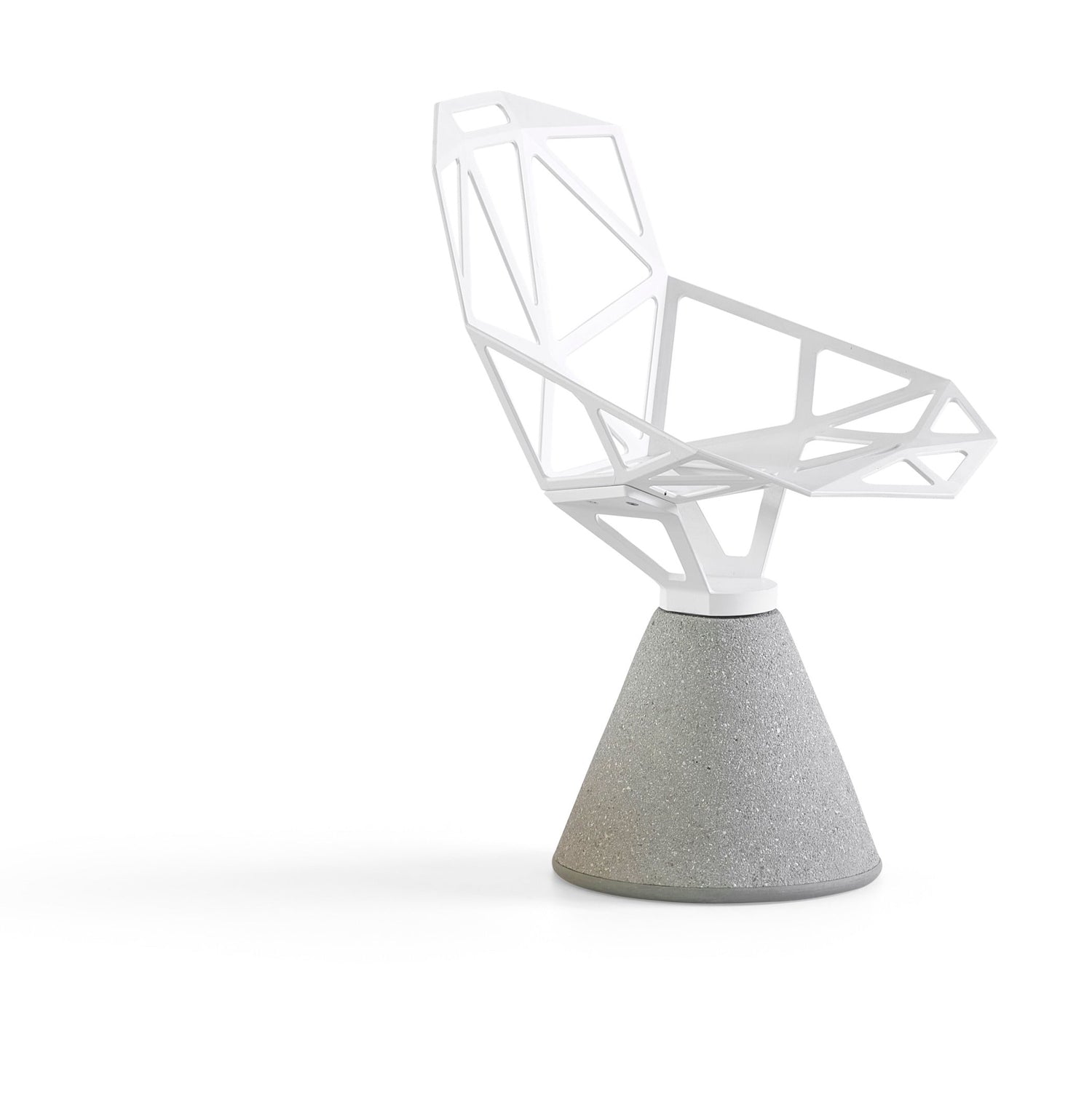 Chair One with Concrete Base by Konstantin Grcic